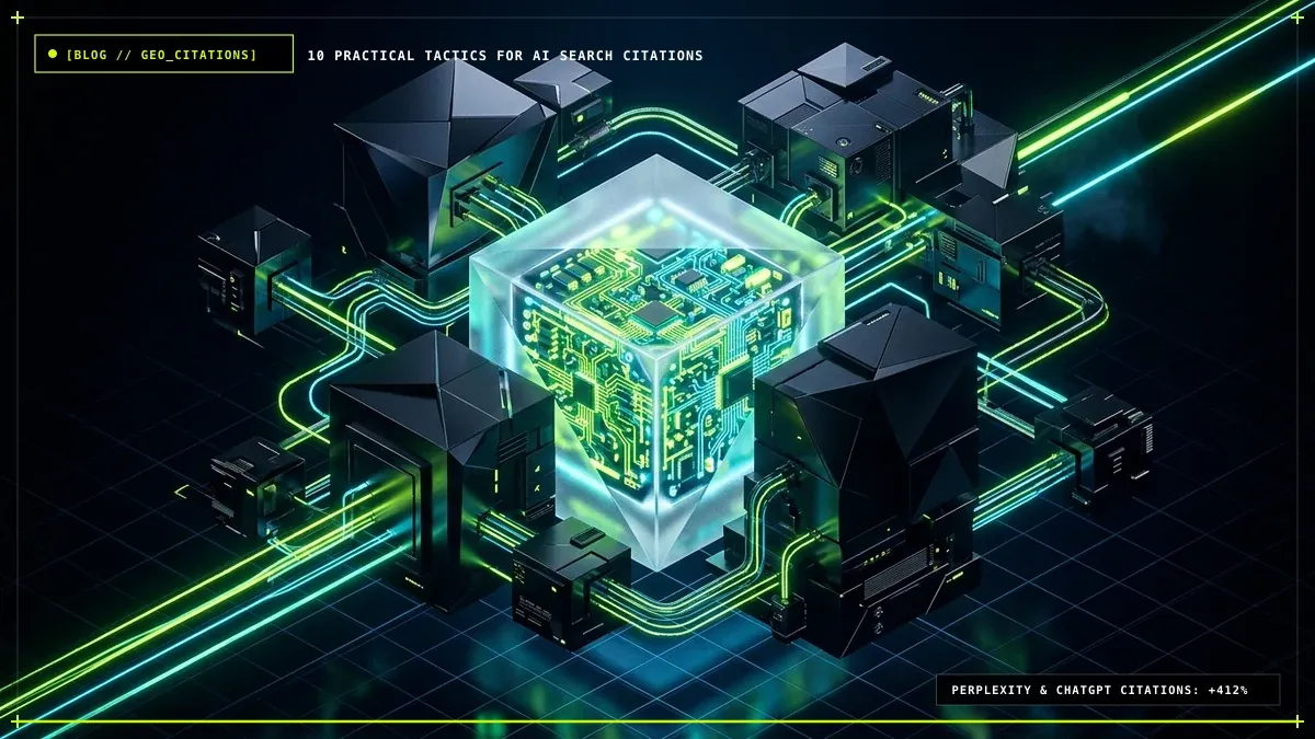 What Is GEO? 10 Practical Tactics for Getting Cited in AI Search Answers